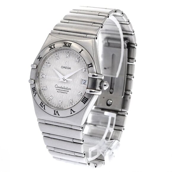 Omega Other - OMEGA Constellation 1504.35 11P diamond Silver Dial Automatic Men's Watch_899151